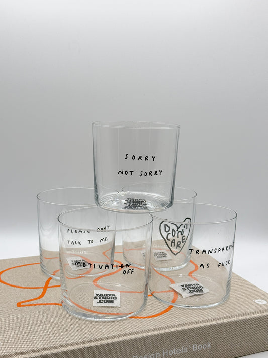 Statement Designer Glas - diverse Designs